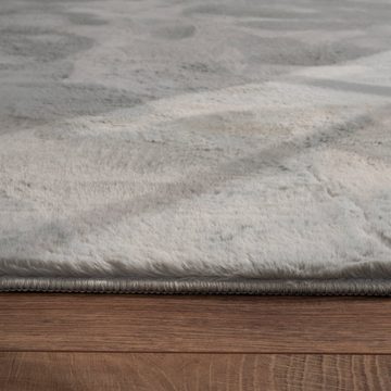 Hochflor-Teppich Teppich Wohnzimmer Waschbar Kunstfell Shaggy Soft, Paco Home, rechteckig, Höhe: 26 mm