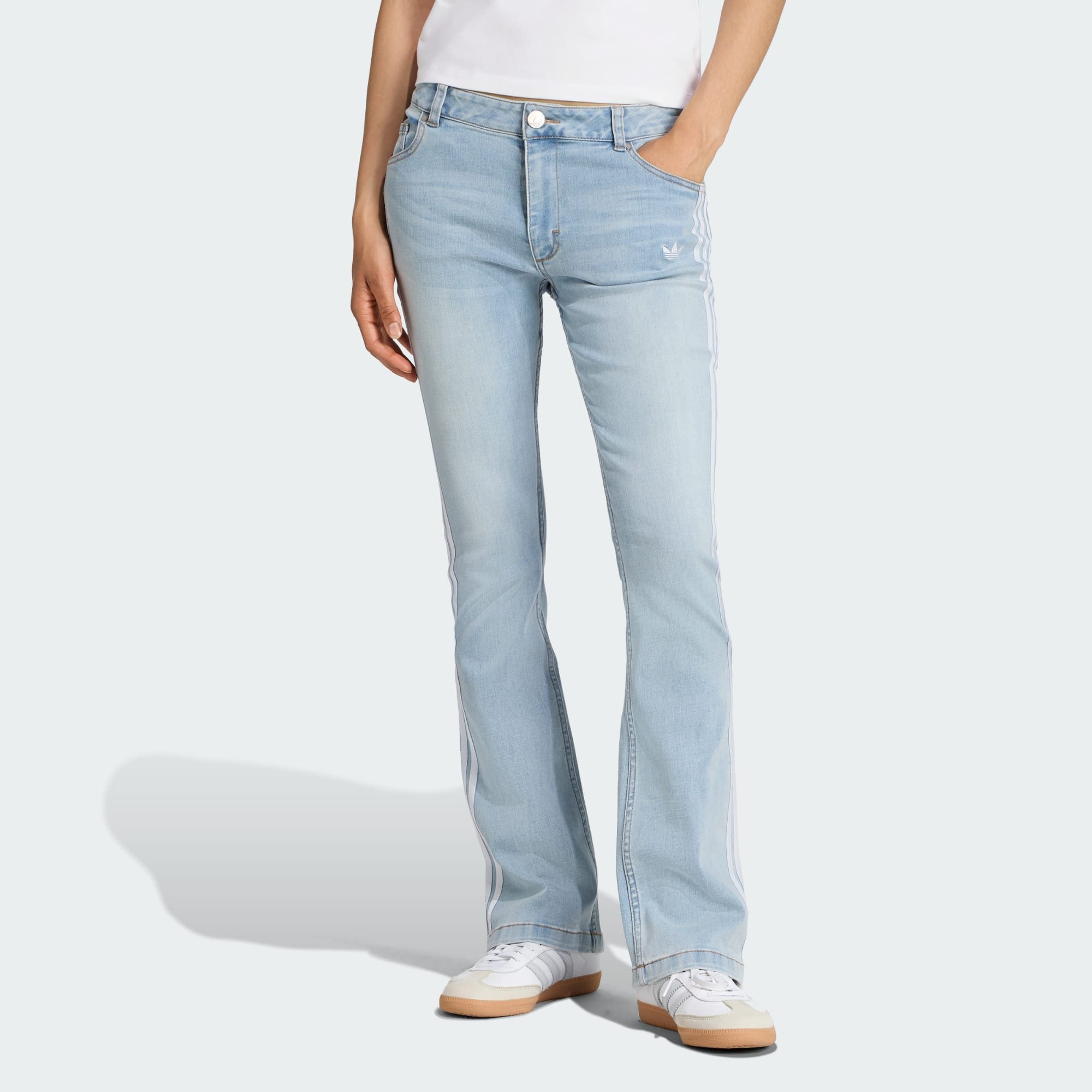 adidas Originals Slim-fit-Jeans ADILENIUM SEASON 4 TEAMGEIST SLIM LR DENIM HOSE