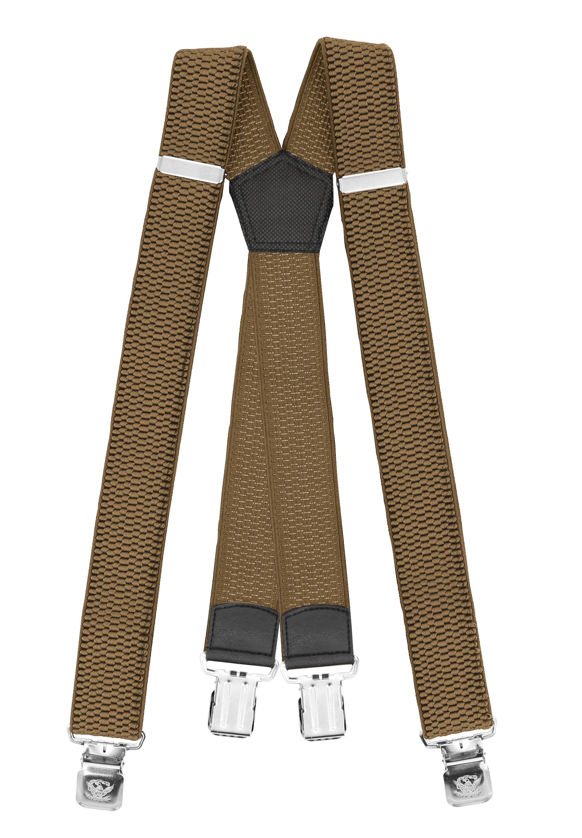 Fabio Farini Hosenträger 4cm Breites X-Design günstig online kaufen