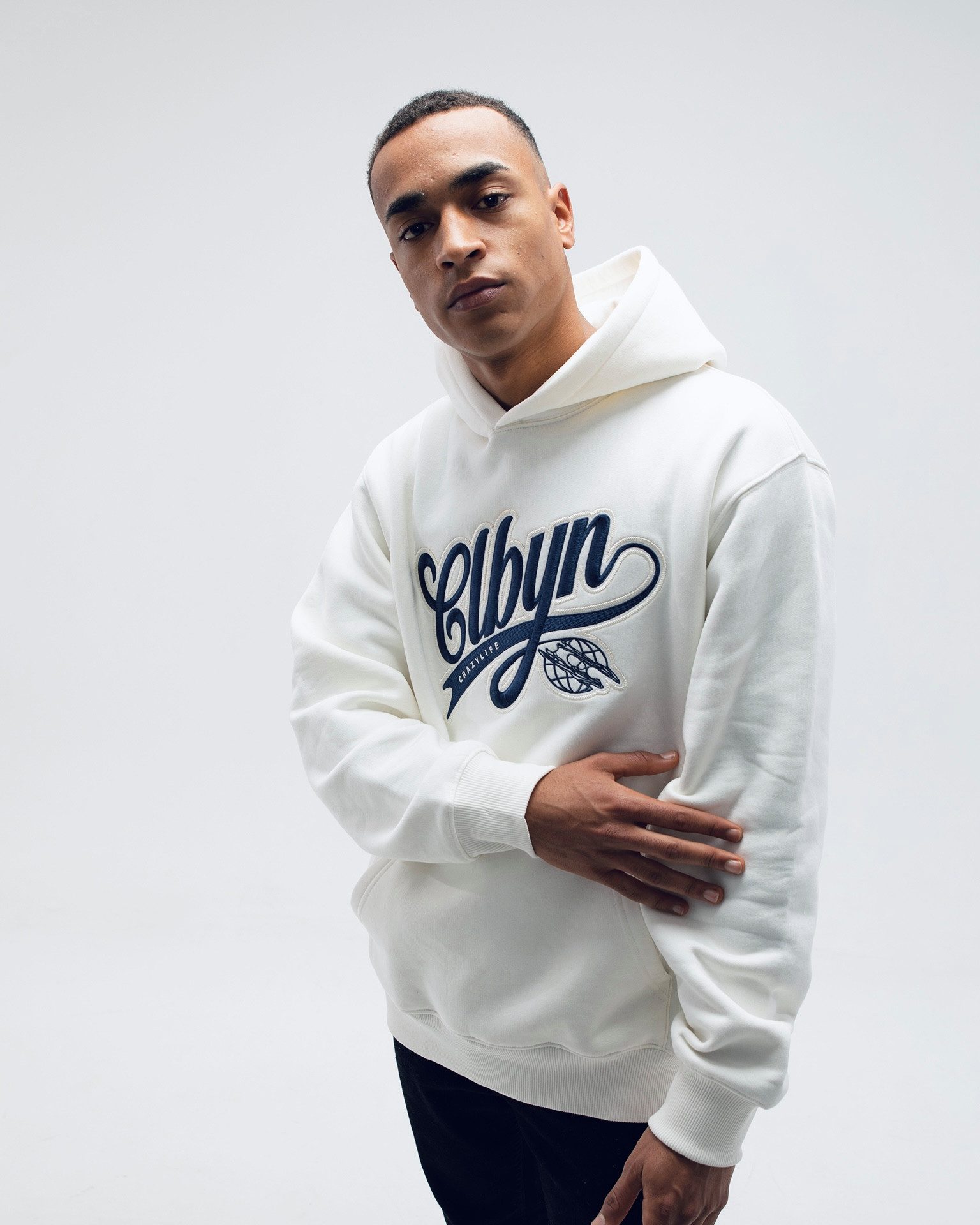 CLBYN® Kapuzenpullover Heavy Cotton Premium Hoodie – Unisex Oversize Kapuzenpullover Extra schwerer Oversize Hoodie mit hochwertiger Stickerei Heavy Cotton