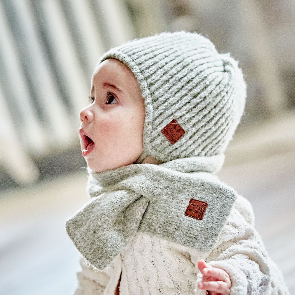 MAXIMO Strickschal, Steckschlaufe, 8 x 60 cm, weich, wärmend, bequem, basic