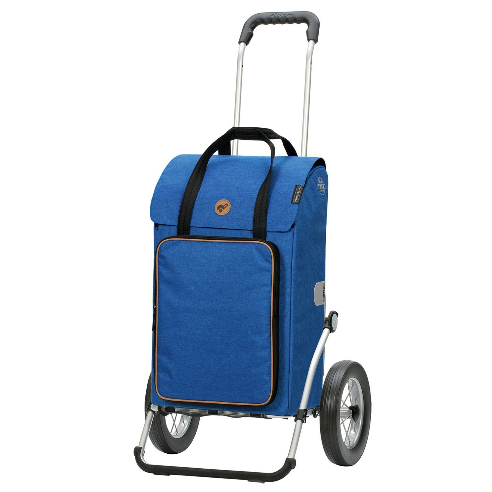 Andersen Einkaufstrolley Royal Shopper, 40 l, Reflektoren, Tragegriff