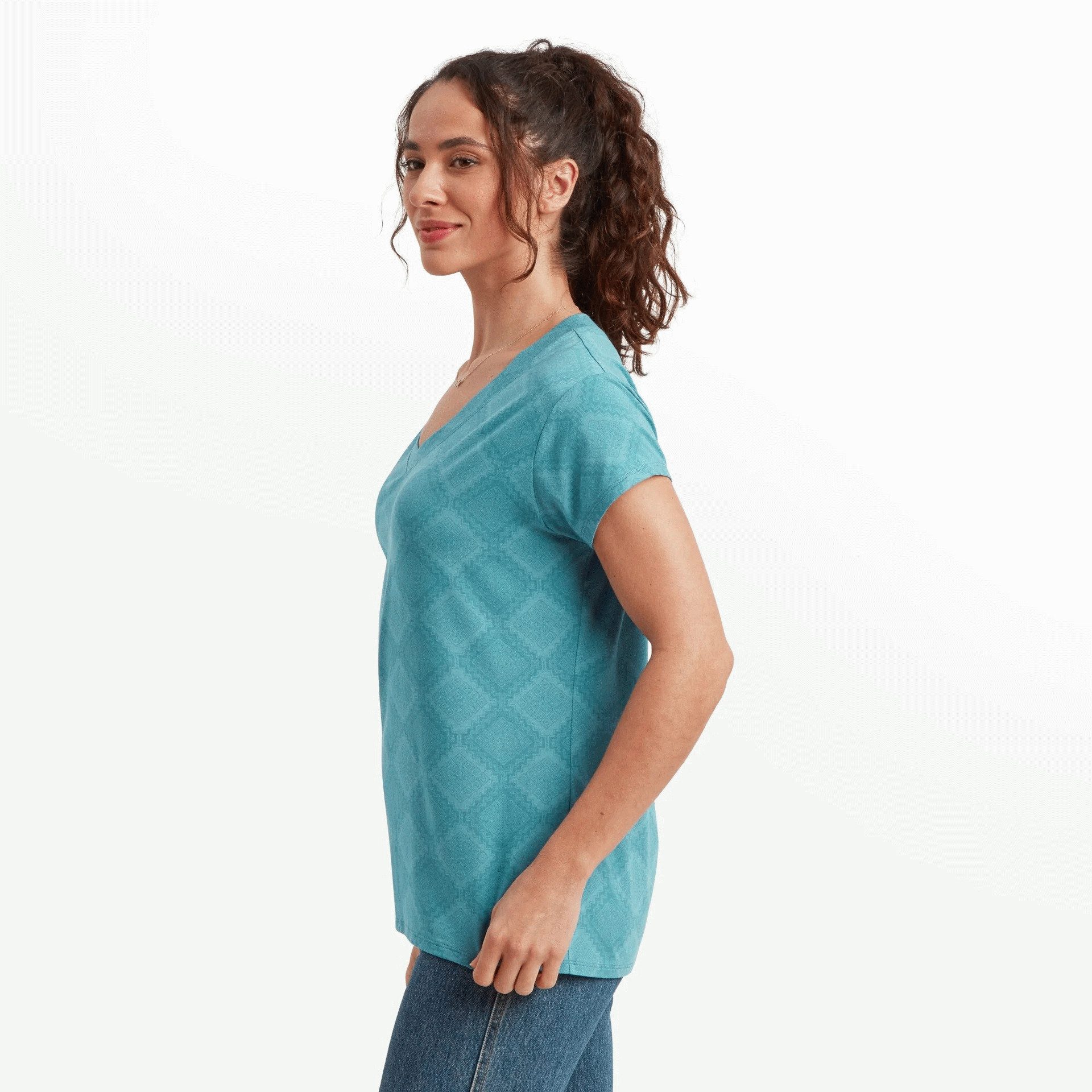 Sherpa T-Shirt NEHA V-NECK TEE