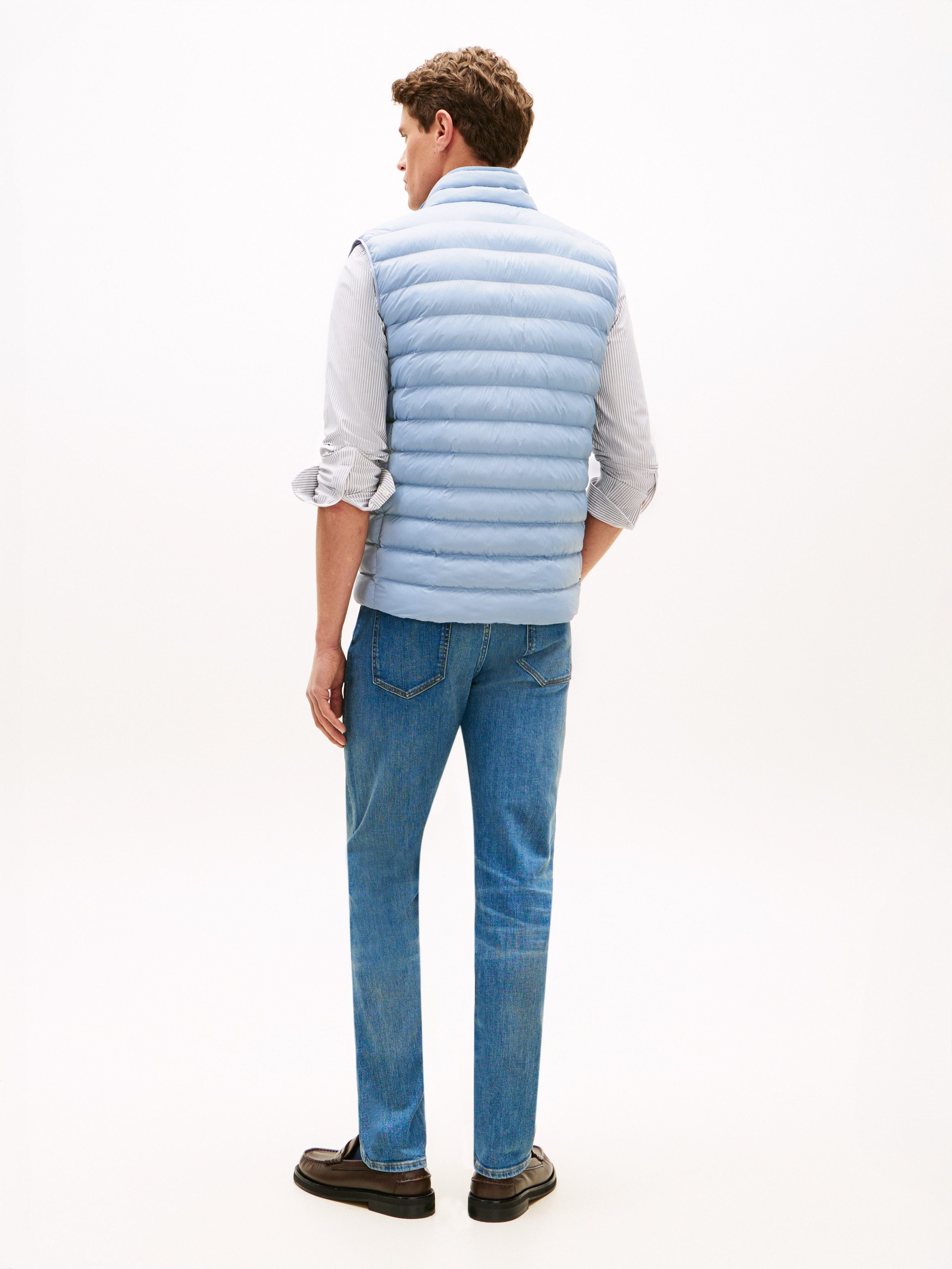 Tommy Hilfiger Steppweste PACKABLE RECYCLED VEST mit Logostickerei