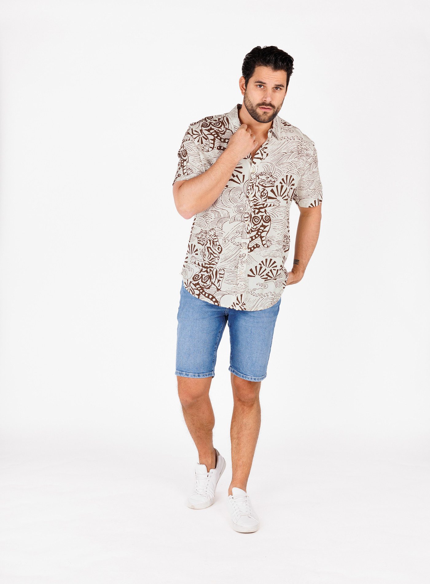 Key Largo Kurzarmhemd MSH RESORT 1/2 günstig online kaufen