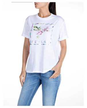 Replay T-Shirt Damen T-Shirt (1-tlg)