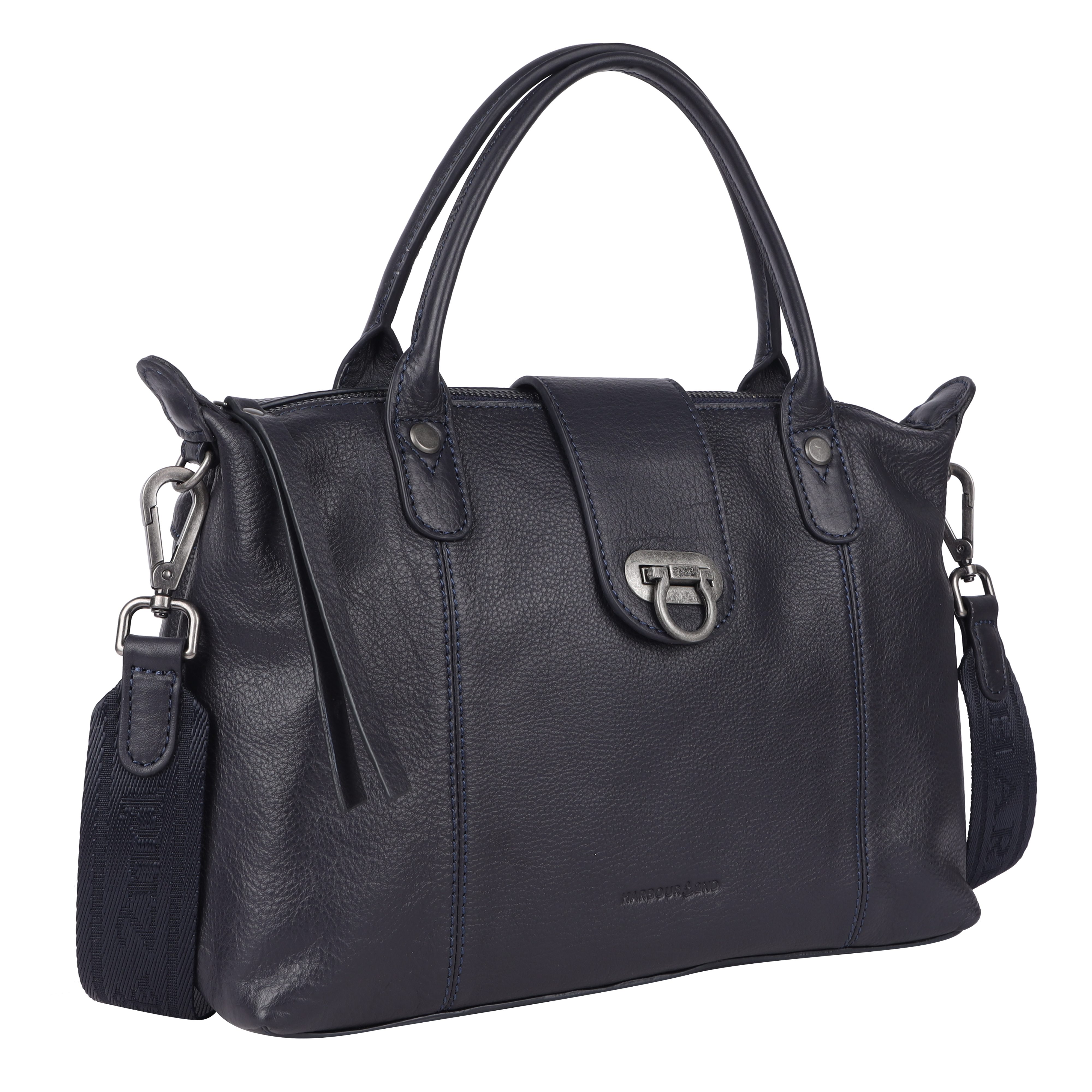 HARBOUR 2nd Shopper Liane, Damen Handtasche, Umhängetasche, Schultertasche mit Logoprägung