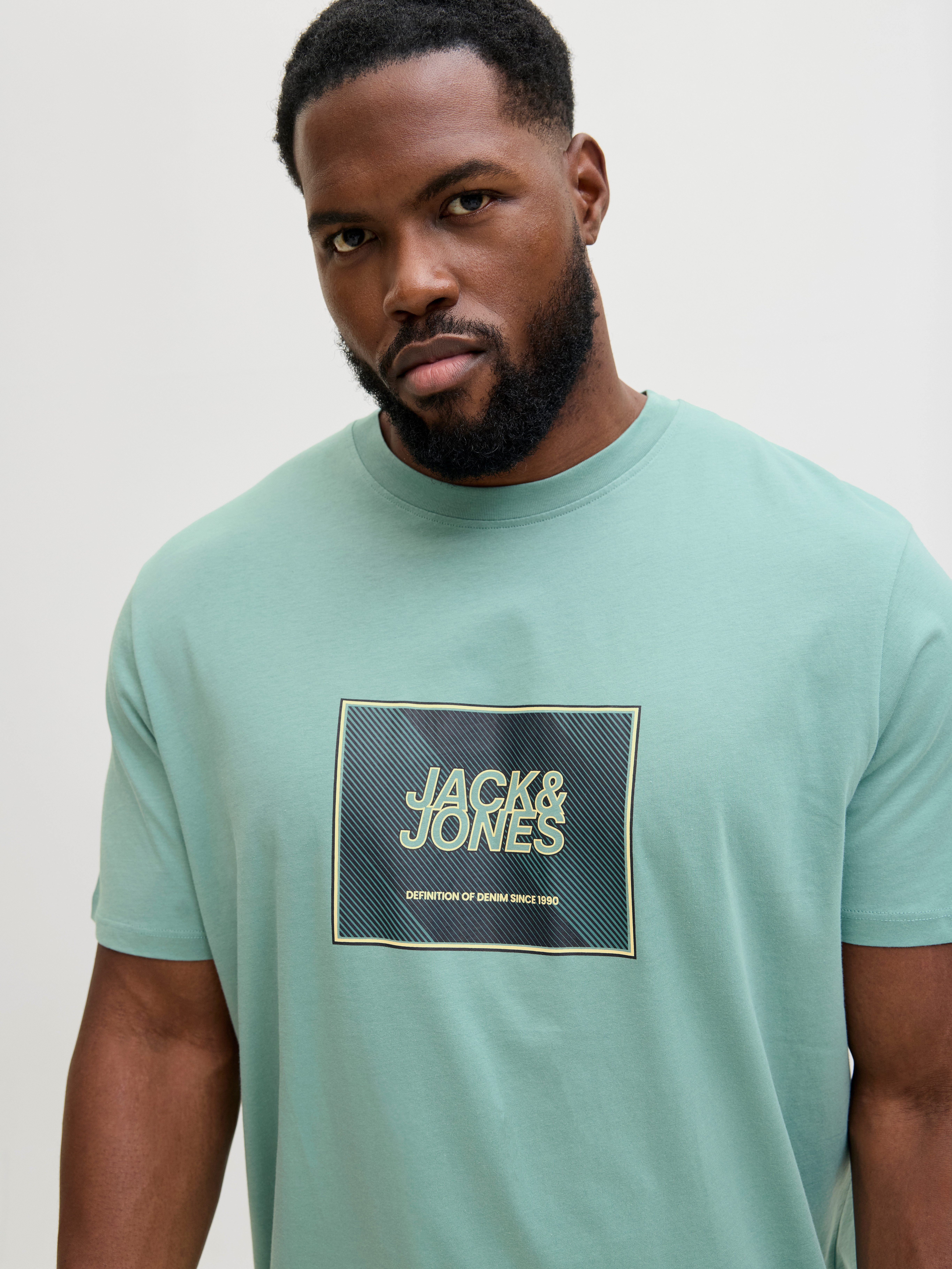 Jack & Jones PlusSize Rundhalsshirt JJRAIN TEE SS CREW NECK PLS günstig online kaufen