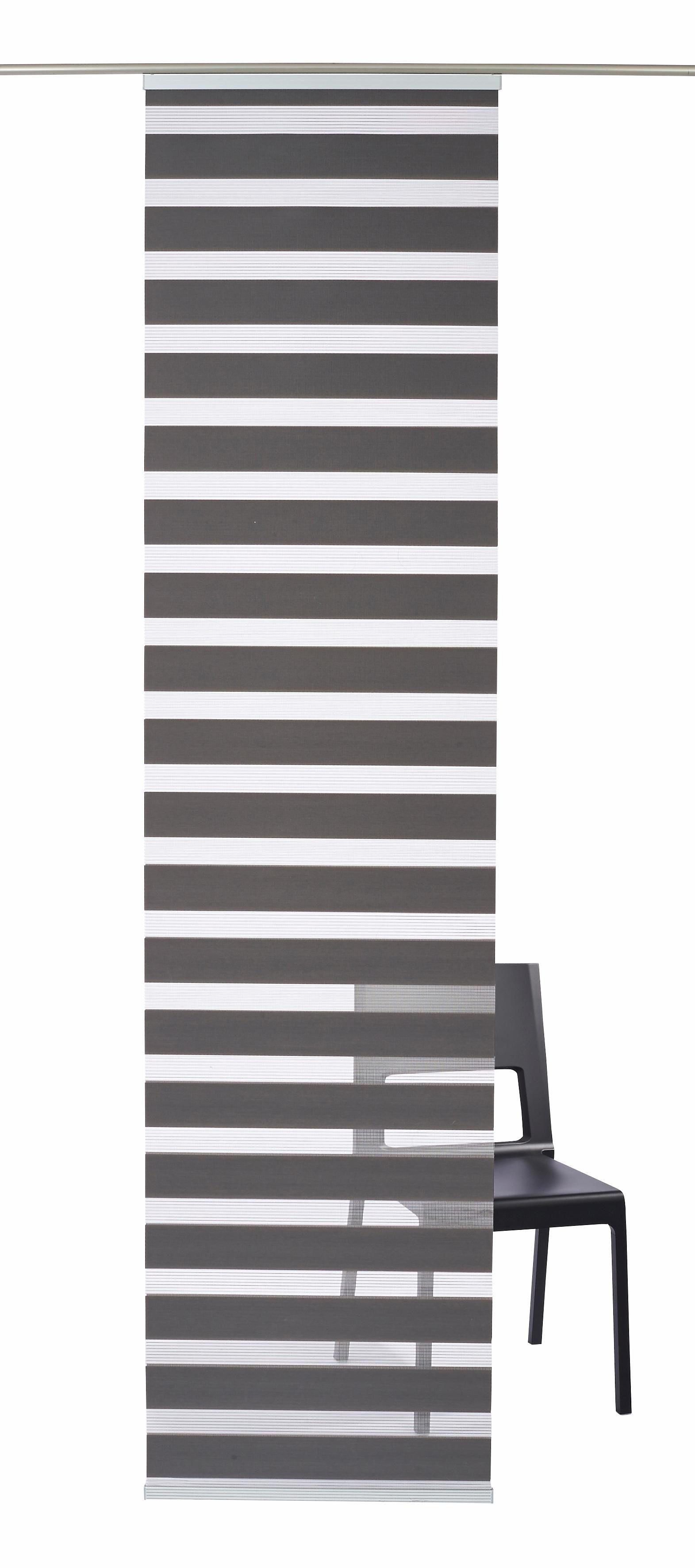 GARDINIA Schiebegardine Flächenvorhang Day+Night (1 St), Paneelwagen, blick günstig online kaufen