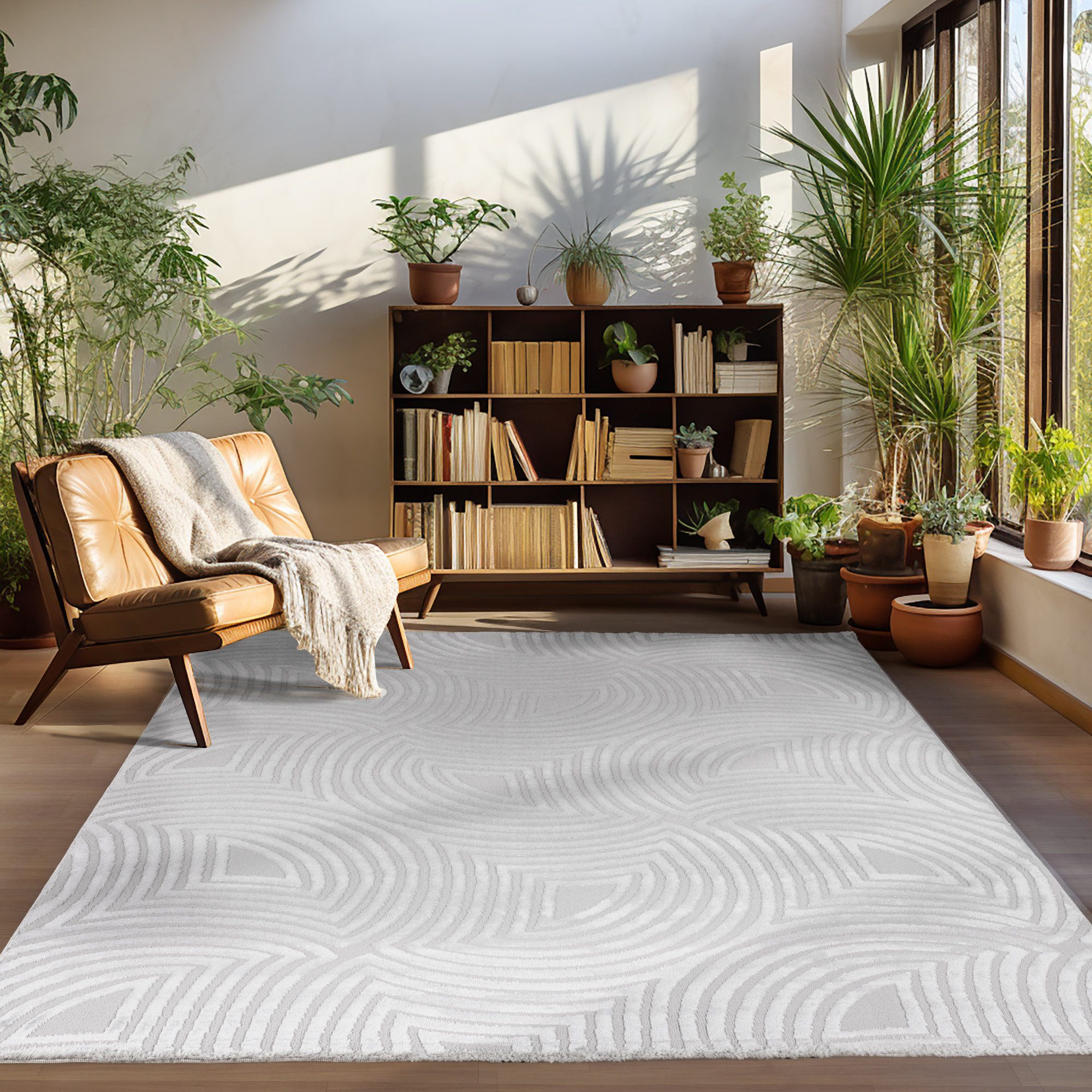 Carpettex Designteppich Skandinavisches Boho Muster, Rechteckig, günstig online kaufen