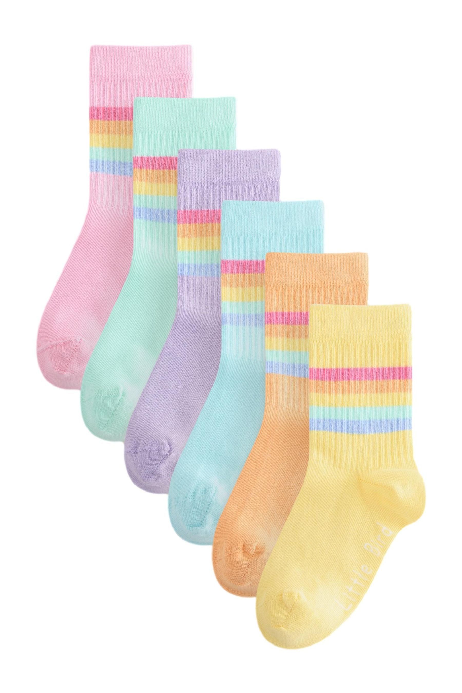 Little Bird by Jools Oliver Basicsocken Little Bird by Jools Oliver 6 x Schlauchsocken (6-Paar)