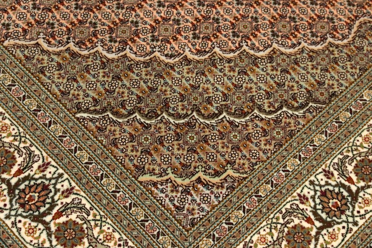 Orientteppich Täbriz Mahi 145x221 Perserteppich, Orientteppich 7 mm Höhe: / rechteckig, Handgeknüpfter Trading, Nain