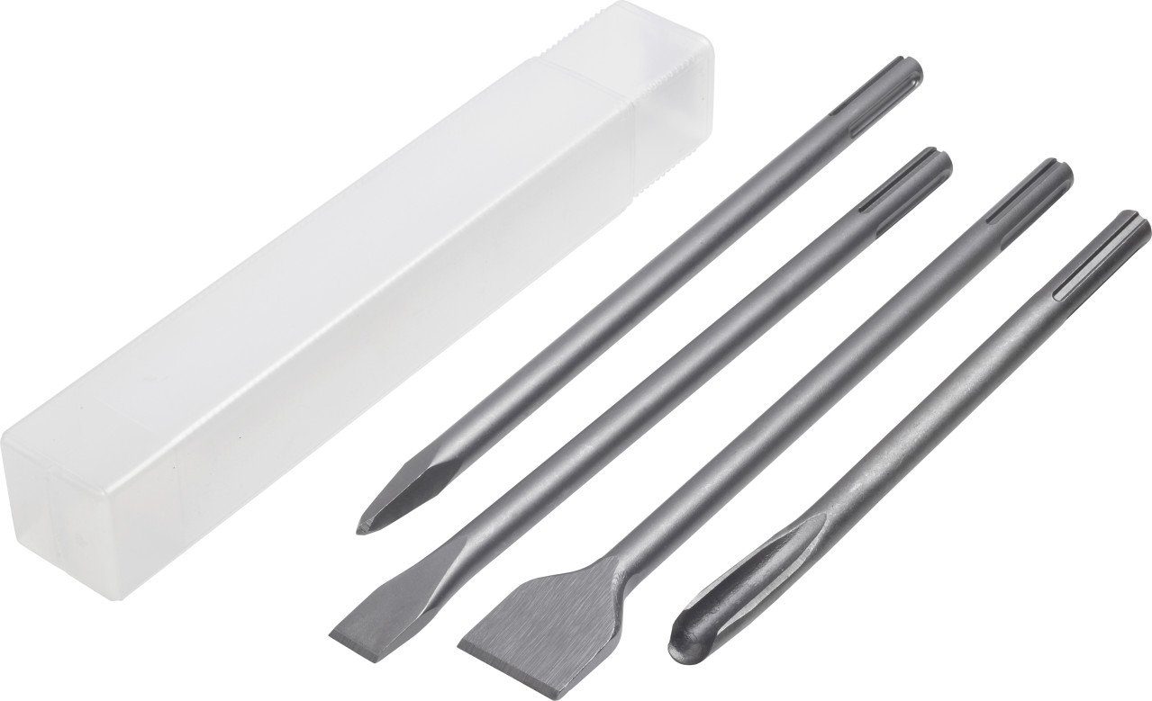 meister Bohrer- und Bitset Meister Meißel-Set 4-teilig SDS-Max