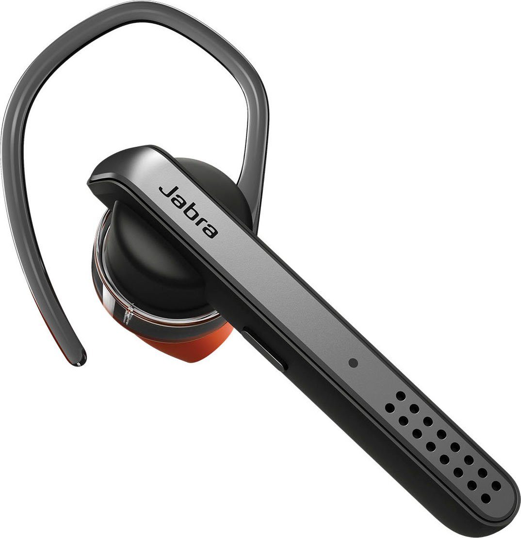 Bluetooth-Kopfhörer Silber und integrierte Noise-Cancelling, Jabra Talk Bluetooth) 45 Sprachsteuerung, Musik, (Freisprechfunktion, Anrufe für Steuerung