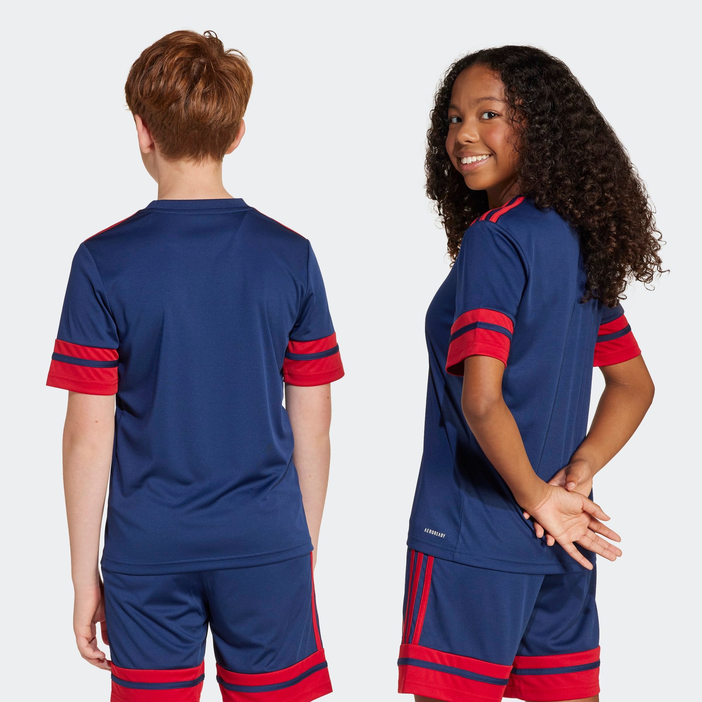 adidas Performance Fußballtrikot SQUADRA 25 KIDS TRIKOT für Kinder, mit AEROREADY-Technologie, aus Polyester, Kurzarmdesign