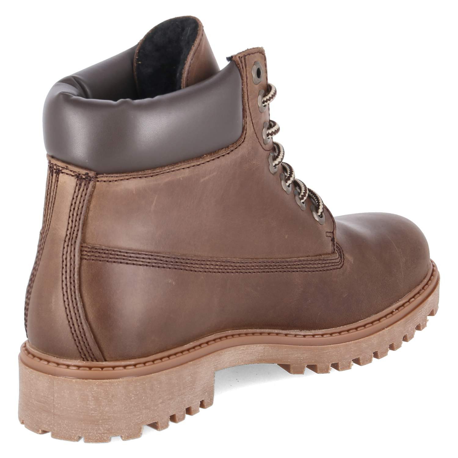 LUMBERJACK Lumberjack 102256573 Herren Leder und Synthetik brown Schnürstiefel