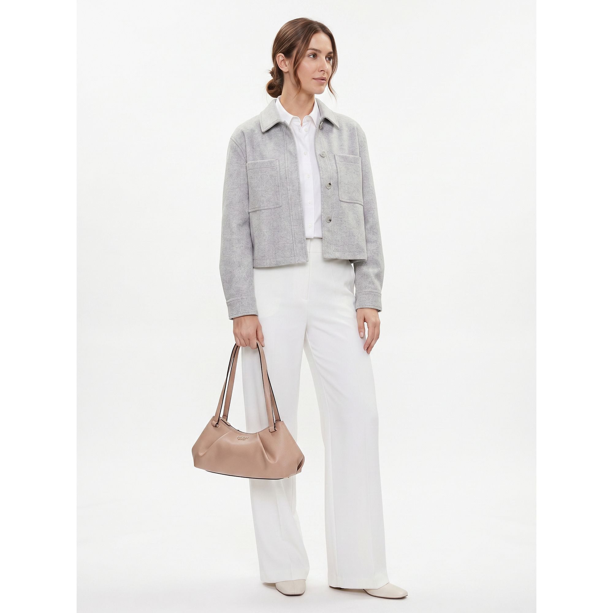 Guess Schultertasche Amorette, Polyurethan
