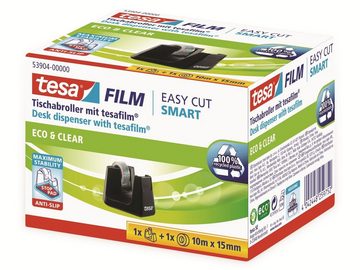 tesa Klebeband TESA film® Tischabroller Smart + film® eco&clear