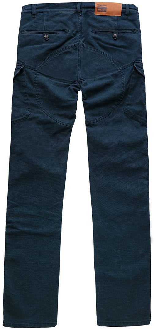 Blauer Motorradhose Stuart Cargo Canvas Motorrad Textilhose Knieprotektoren enthalten