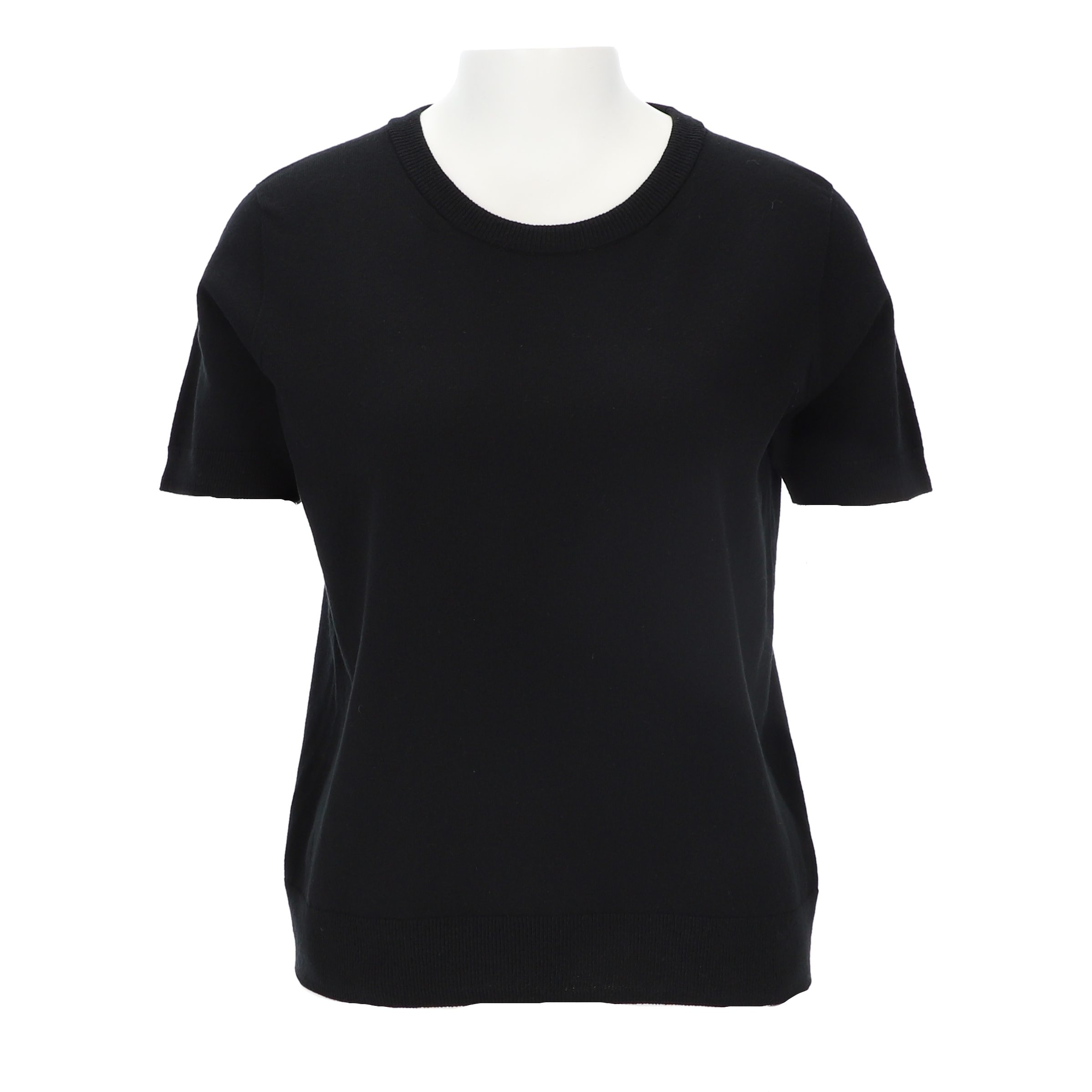 Kurzarmshirt Leichtes Feinstrick-Shirt