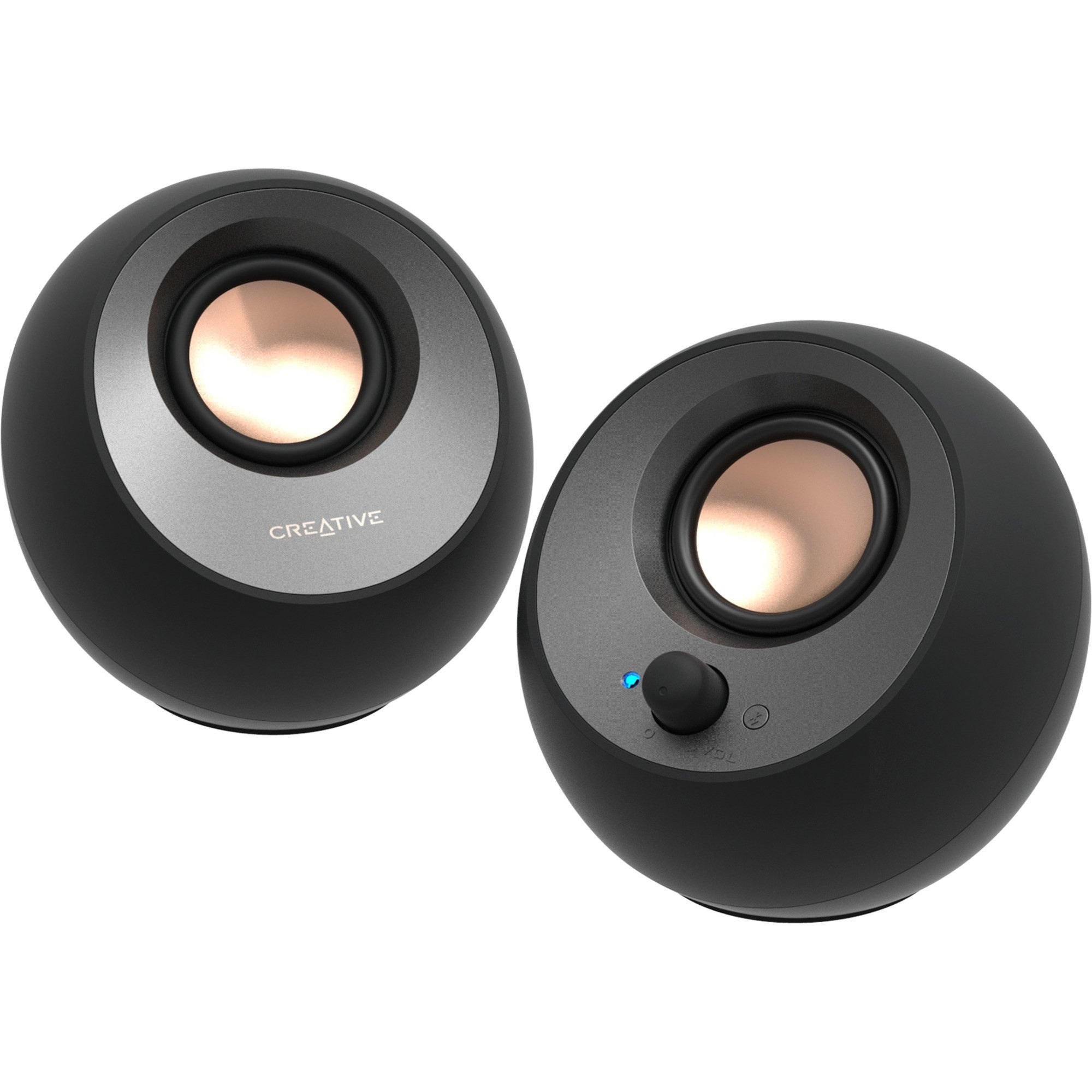 Creative Pebble V3, PC-Lautsprecher, (Bluetooth, Lautsprecher