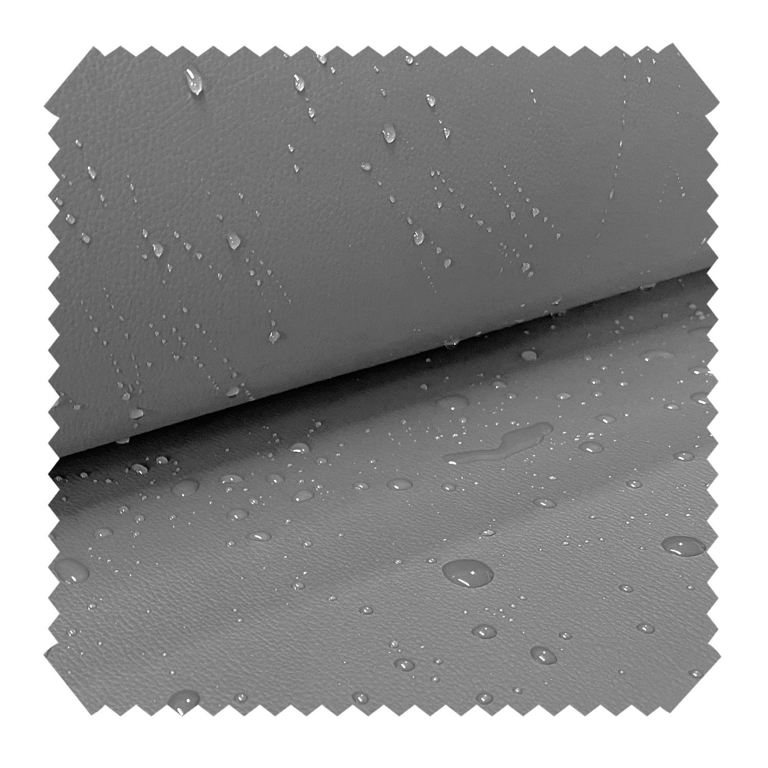 novely® Stoff ARAGON AQUA-SUN PROTECT - Wasserfester Outdoor-Stoff in Kunstlederopti, UV- & schimmelbeständig, antibakteriell, antistatisch, Meterware, 1lfm