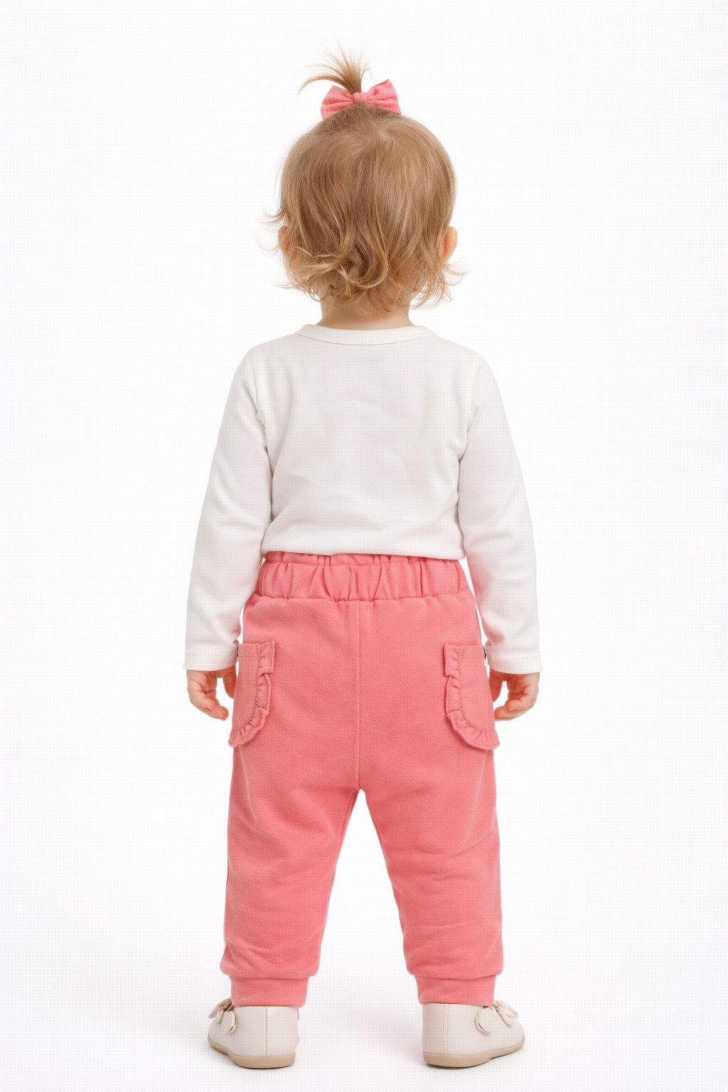 Hust & Claire Dehnbund-Hose HCGenny Spring (1-tlg) Hust & Claire Sweathose “Genny Spring” Mädchen – Sorbet