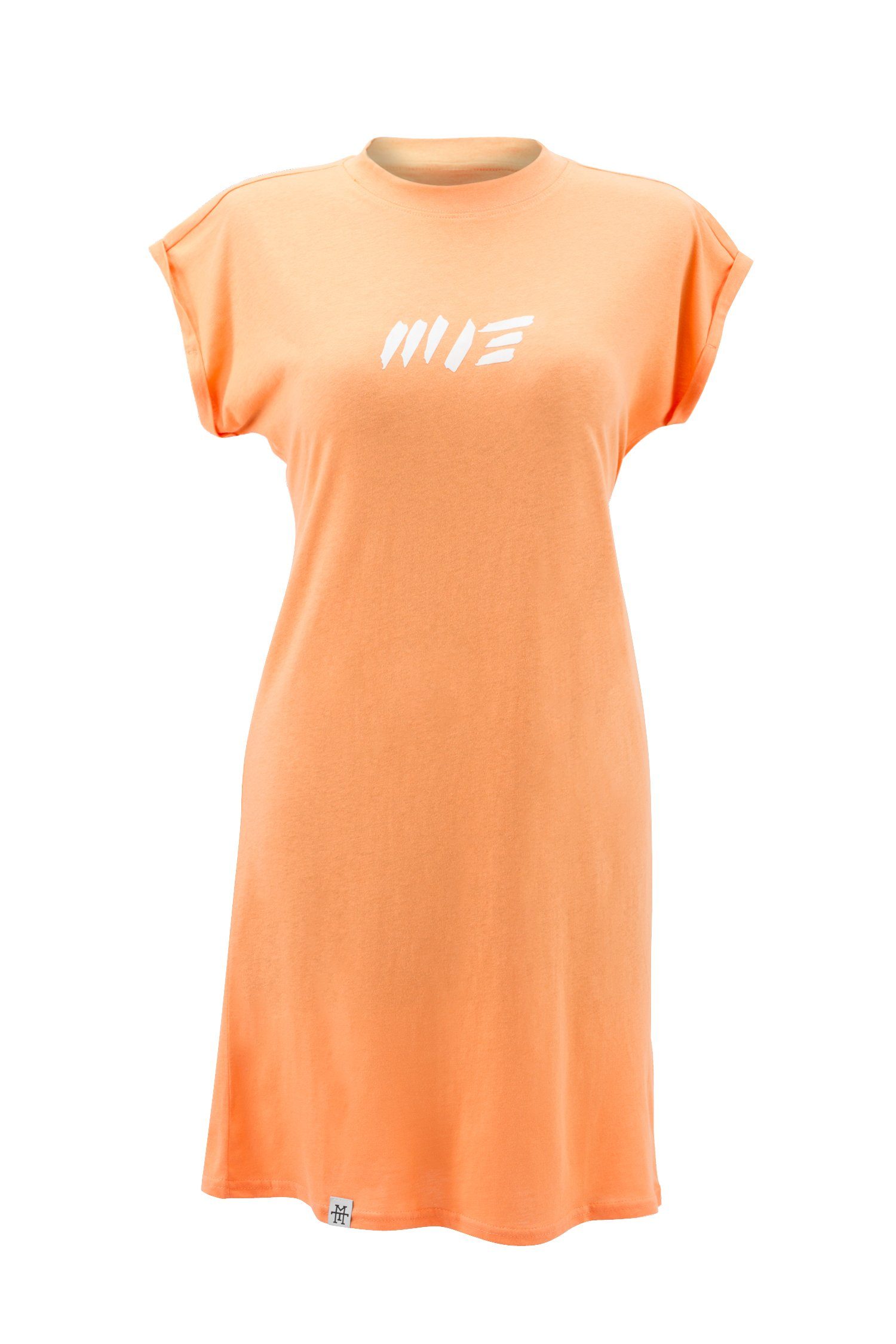 Manufaktur13 Shirtkleid Summer Tee Dress - Sommerkleid, T-Shirt Kleid, Jerseykleid 100% Baumwolle Peach | 