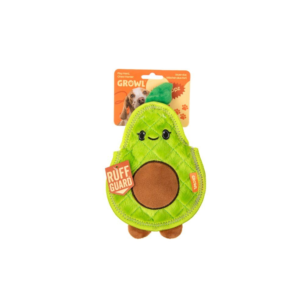 THE GROW Tierquietschie Flip Floppz Ava die Avocado