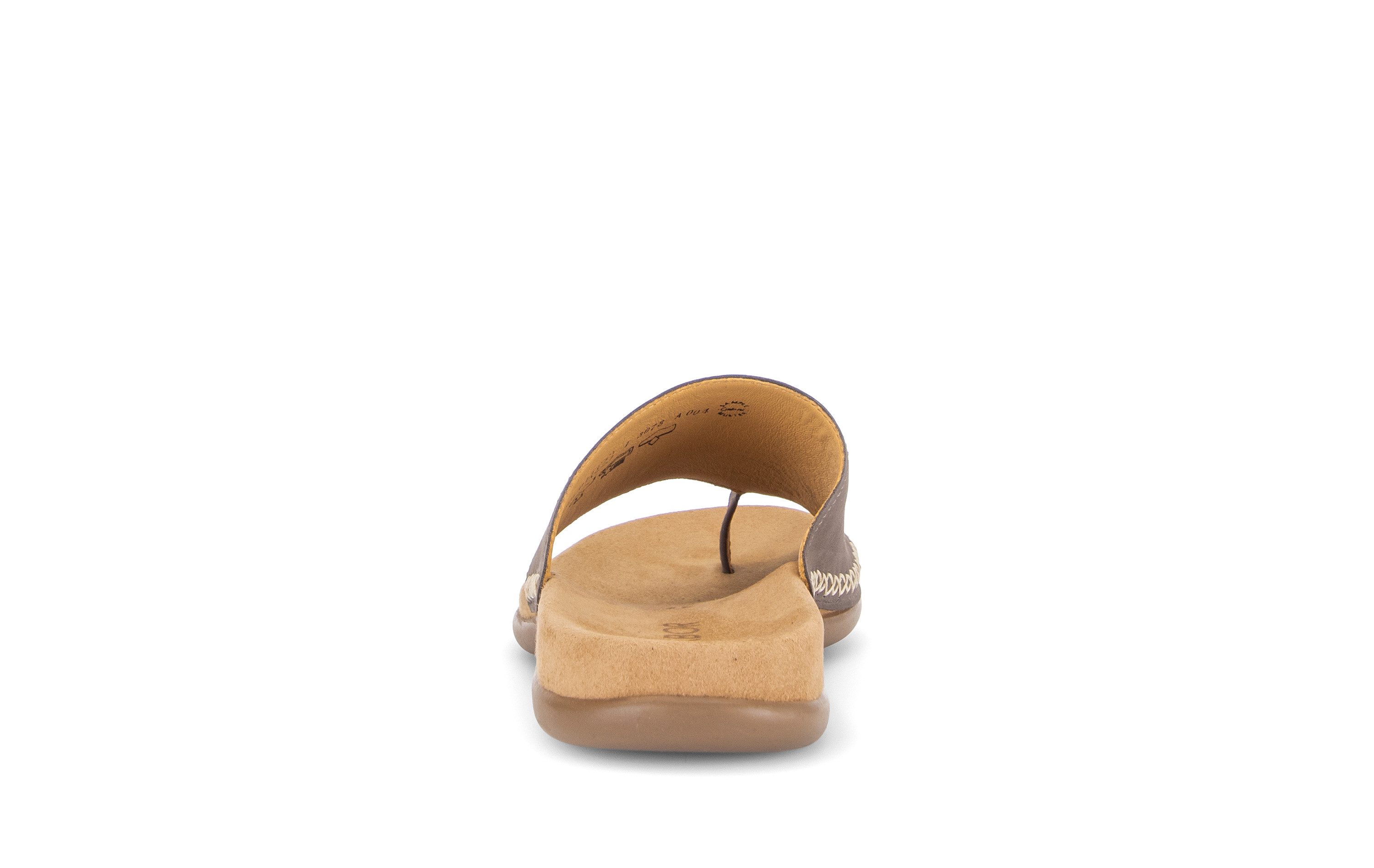Gabor Zehentrenner Sommerschuh, Schlupfschuh mit modischem Zehenring