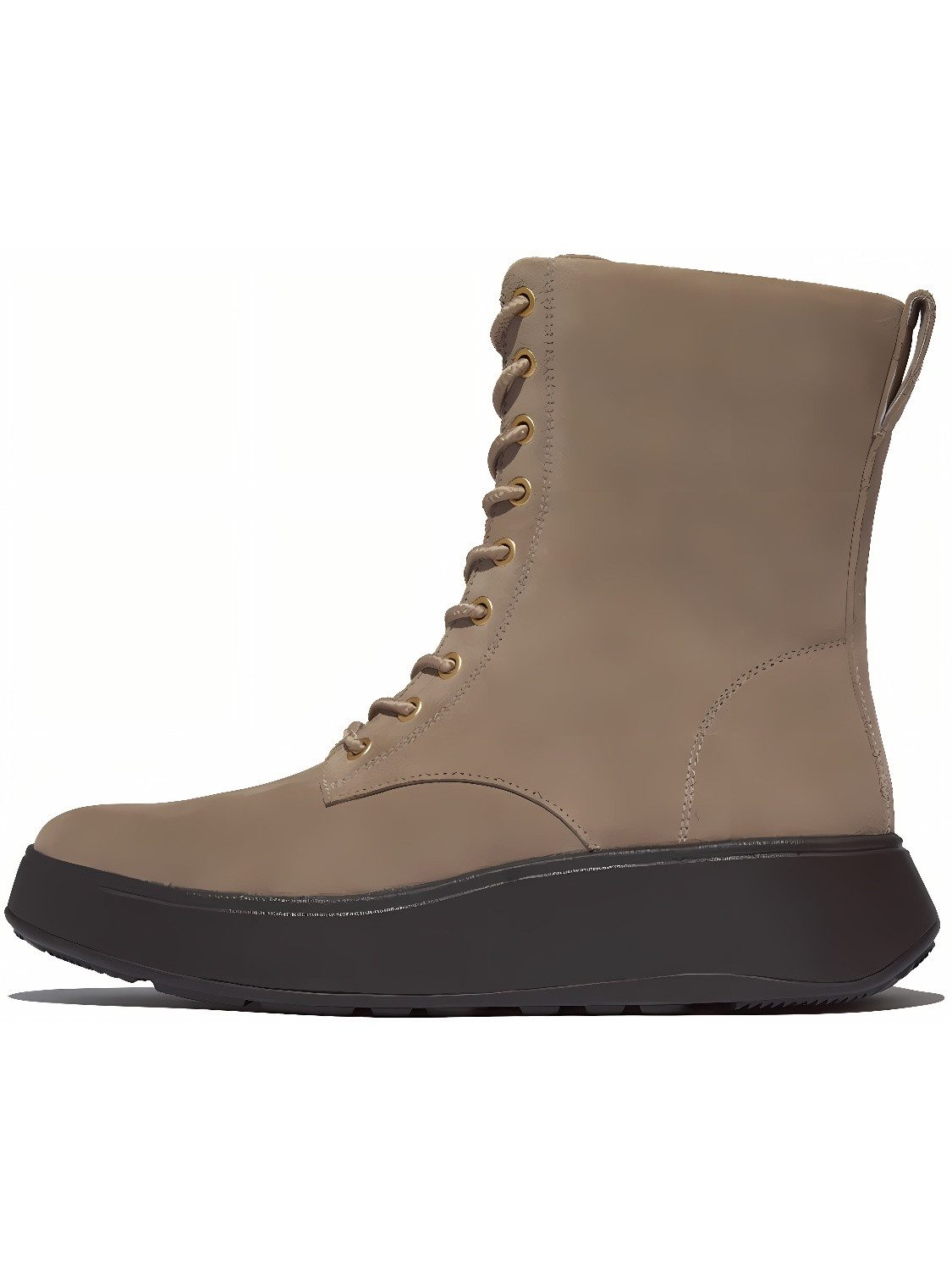 Fitflop F-Mode Suede Lace-UP Flatform Ankle Boots Stiefel
