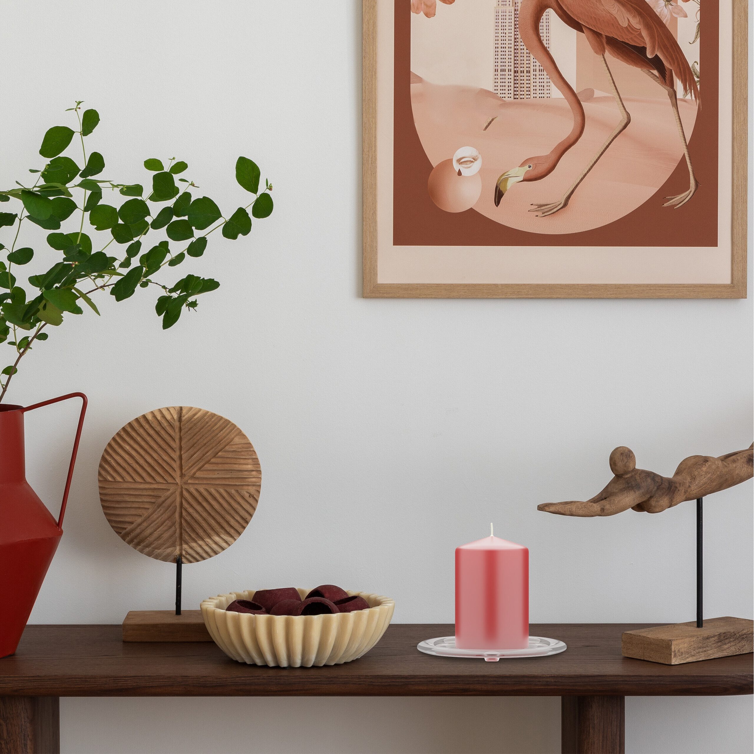 relaxdays Kerzenhalter Kerzenständer Glas 12er Set günstig online kaufen