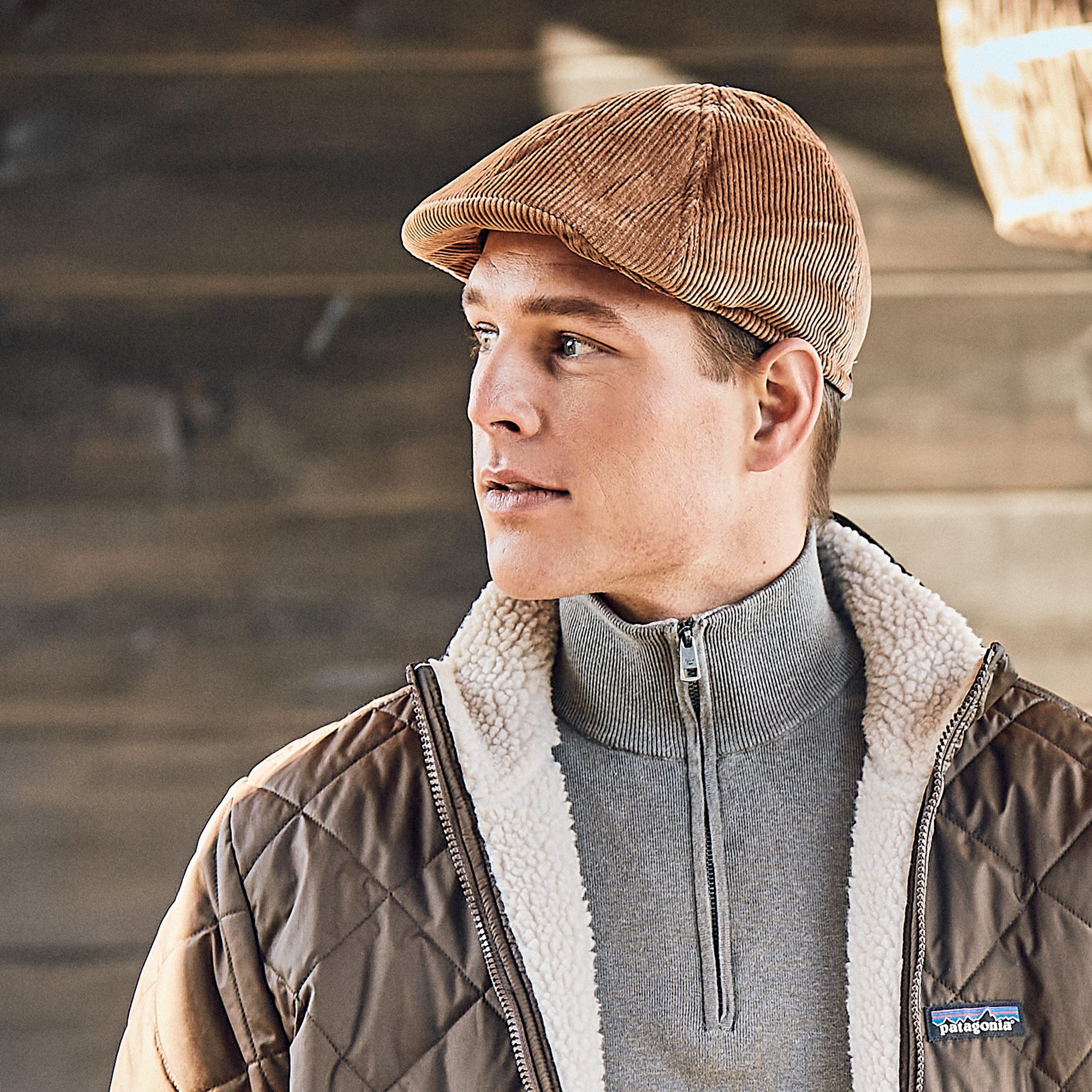 CAPO Schiebermütze Schiebermütze, Cord, Futter (1-St) CORD günstig online kaufen