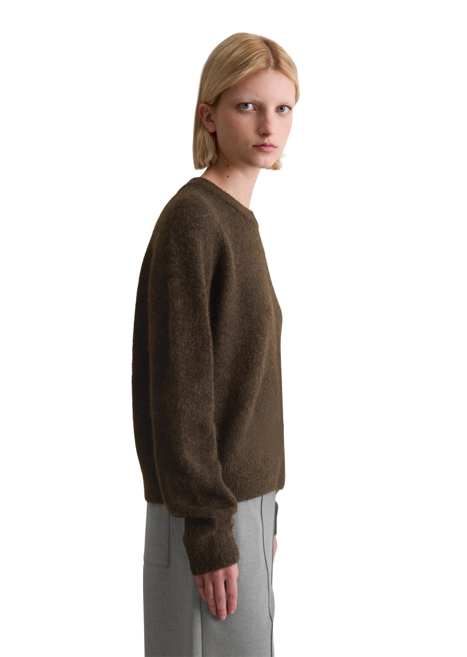 Marc O'Polo DENIM Strickpullover aus kuscheligem Alpakawolle-Mix