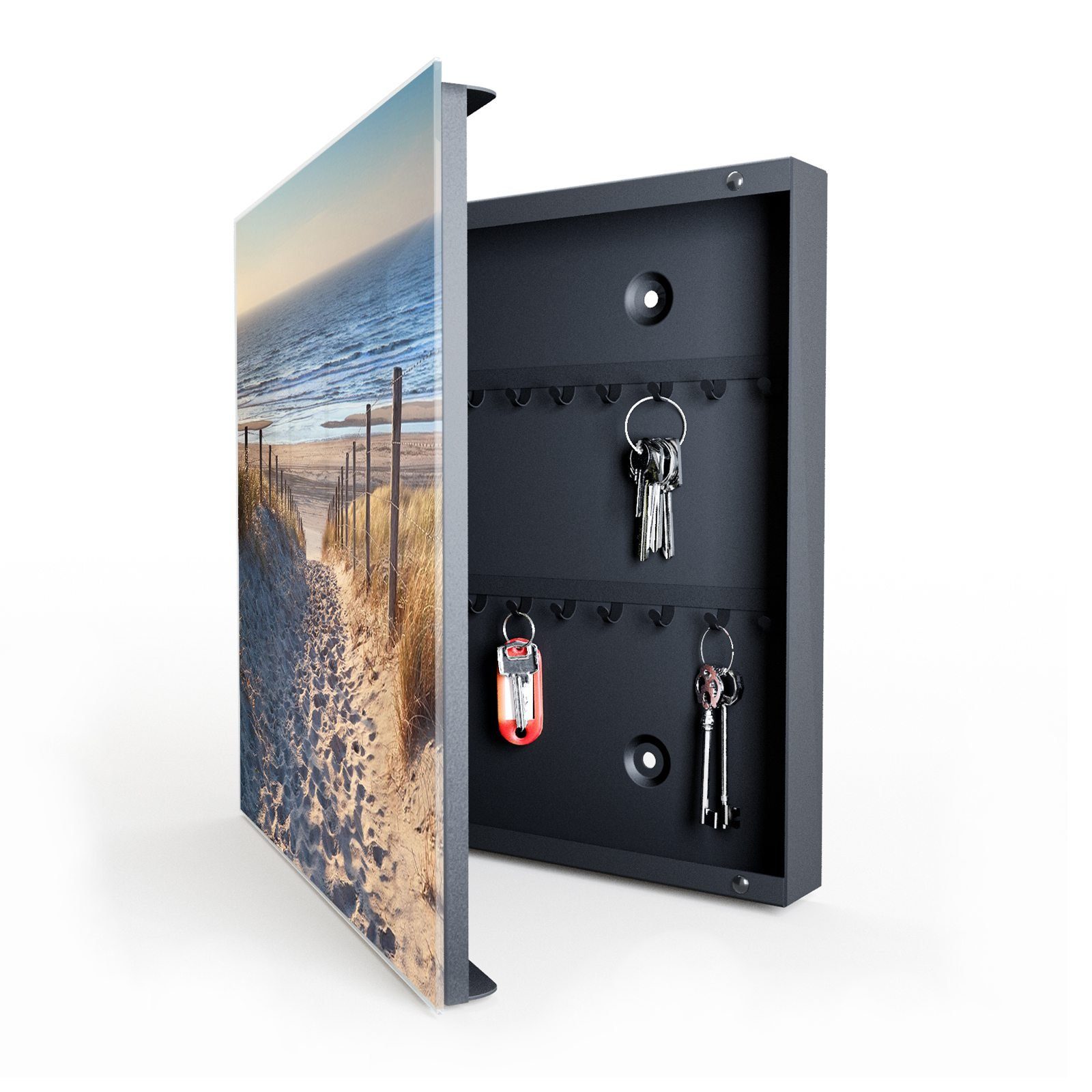 Primedeco Schlüsselkasten Magnetpinnwand und Memoboard mit günstig online kaufen