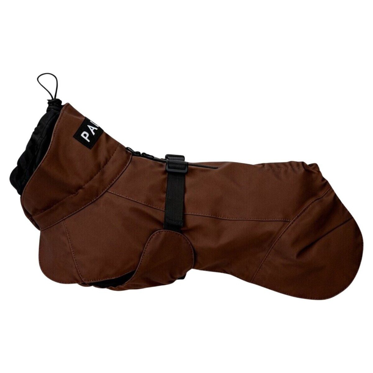 PAIKKA Hundemantel Hunde Winter-Jacke reflektierend "Visibility Seawool" choco