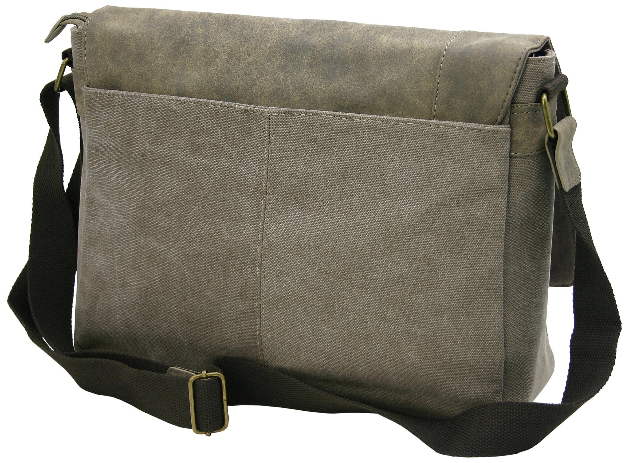 J JONES JENNIFER JONES Schultertasche Umhängetasche aus Canvas - Messenger Bag in 3 Größen