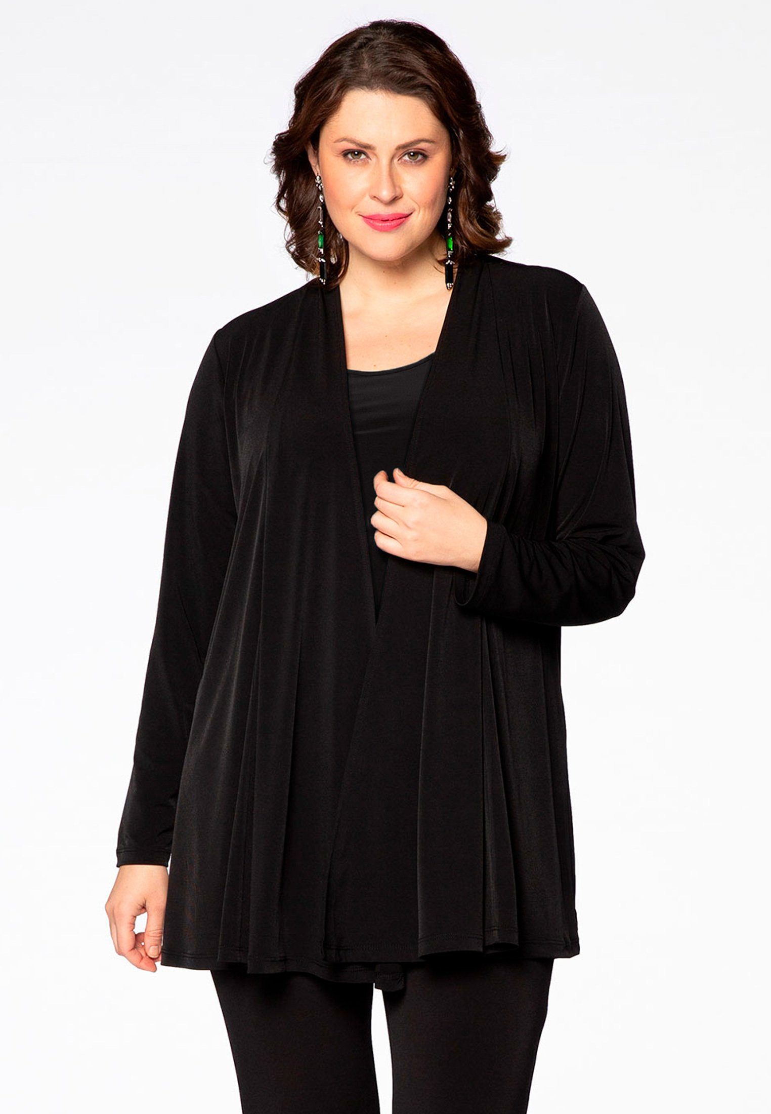 YOEK Cardigan Damen Strickjacke Große Größen