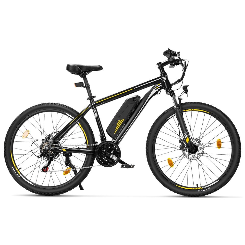 Touroll E-Bike U1 Trekkingrad mit 250-W-Motor, 468 Wh Akku, 21 Gang Shimano, Heckmotor, 468 Wh, 65 km Reichweite, 21‑Gang Shimano, Scheibenbremsen