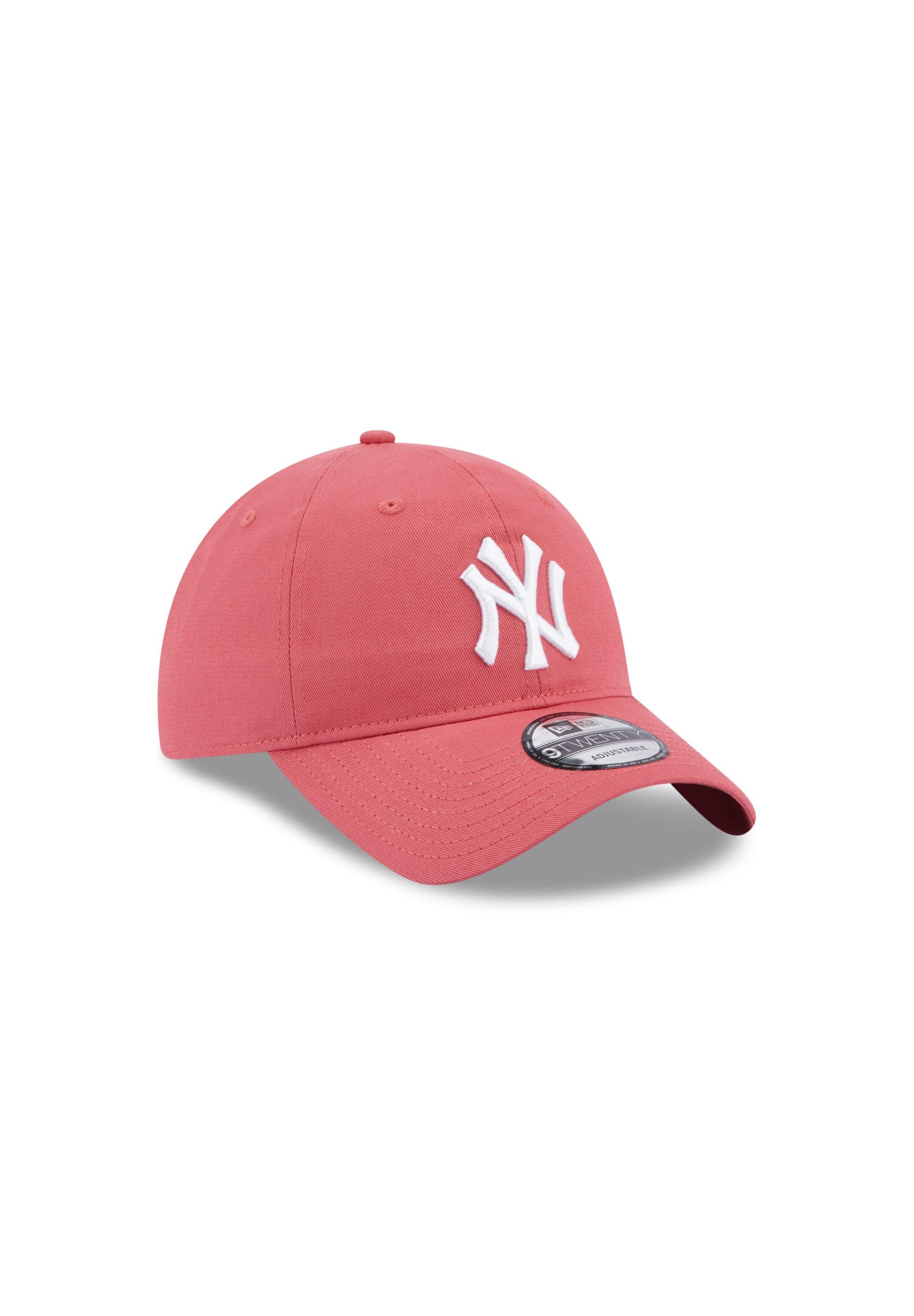 New Era Baseball Cap New York Yankees MLB League Essential Lightpink 9Twenty Unstructured S (1-St)