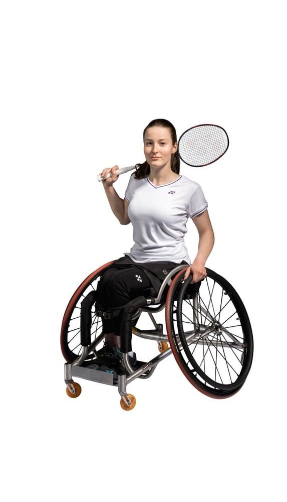 Yonex T-Shirt Crew Neck Wimbledon 2024 weiss Damen