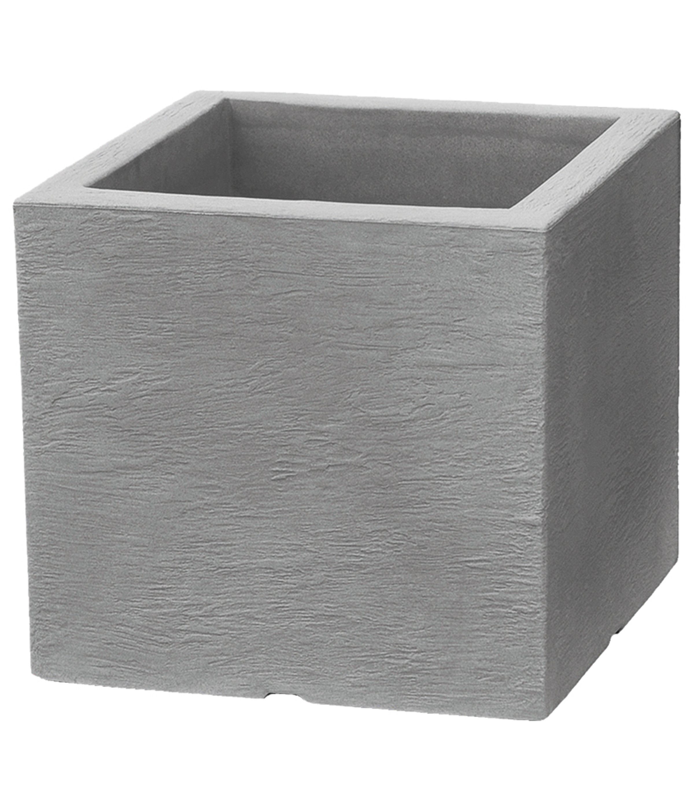 Dehner Blumentopf Blumenkübel Palermo, Naturstein-Optik, Kunststoff, günstig online kaufen