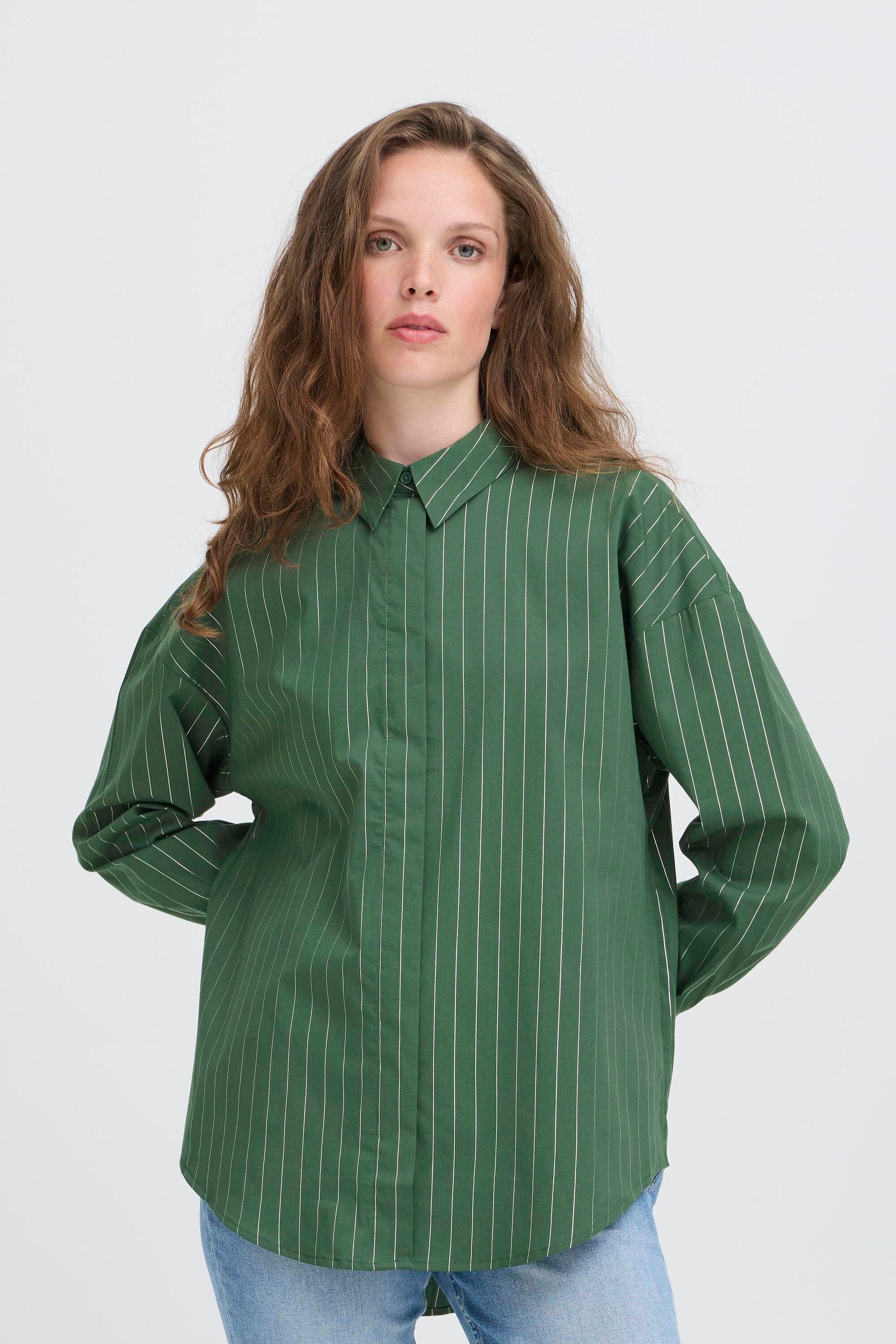 Ichi Langarmhemd Langarm - Hemd IHKASSY