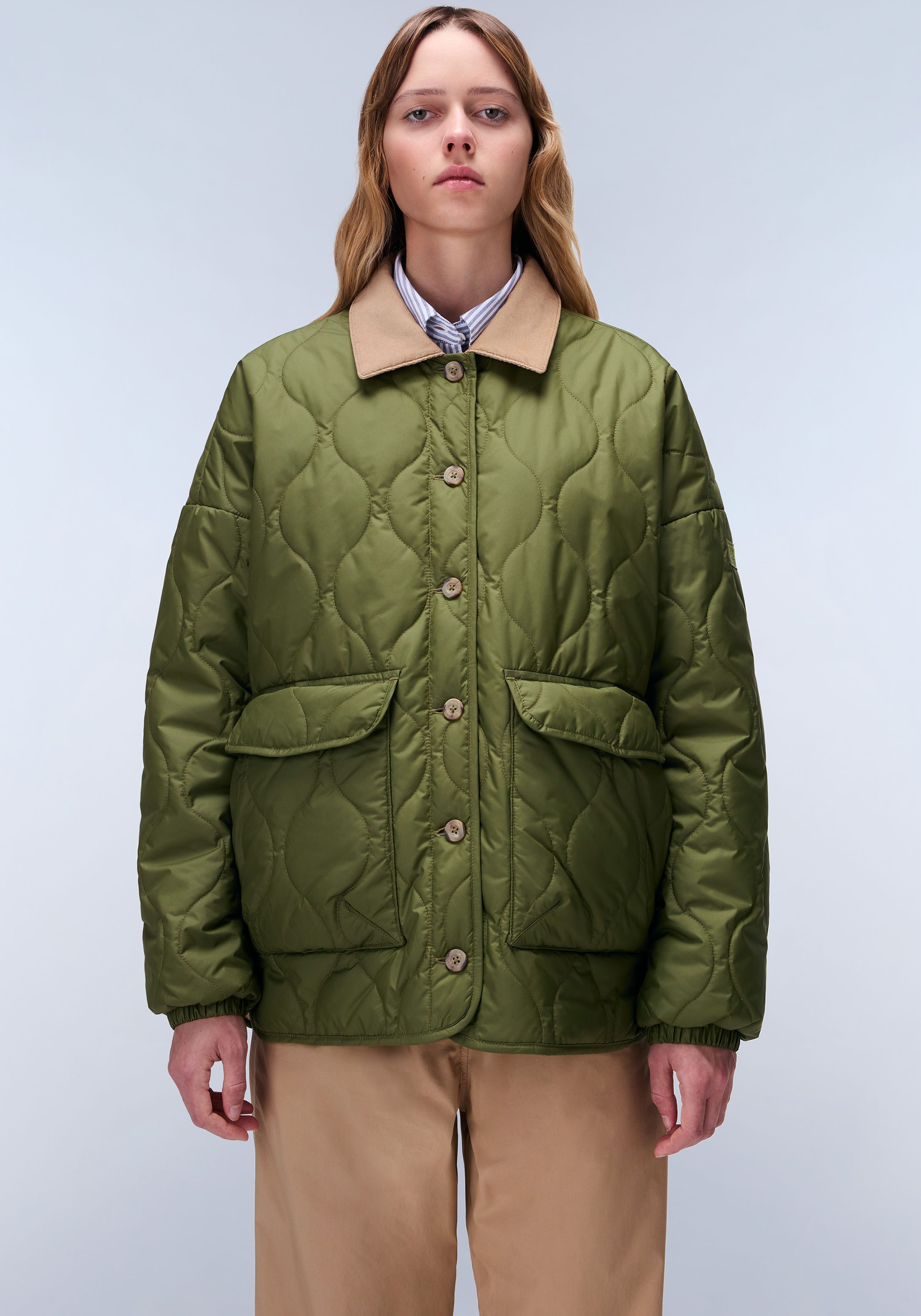 Napapijri Wendejacke A-SECRET W SPHAGNUM G1V Mit hochwertigem Markenlogo am günstig online kaufen