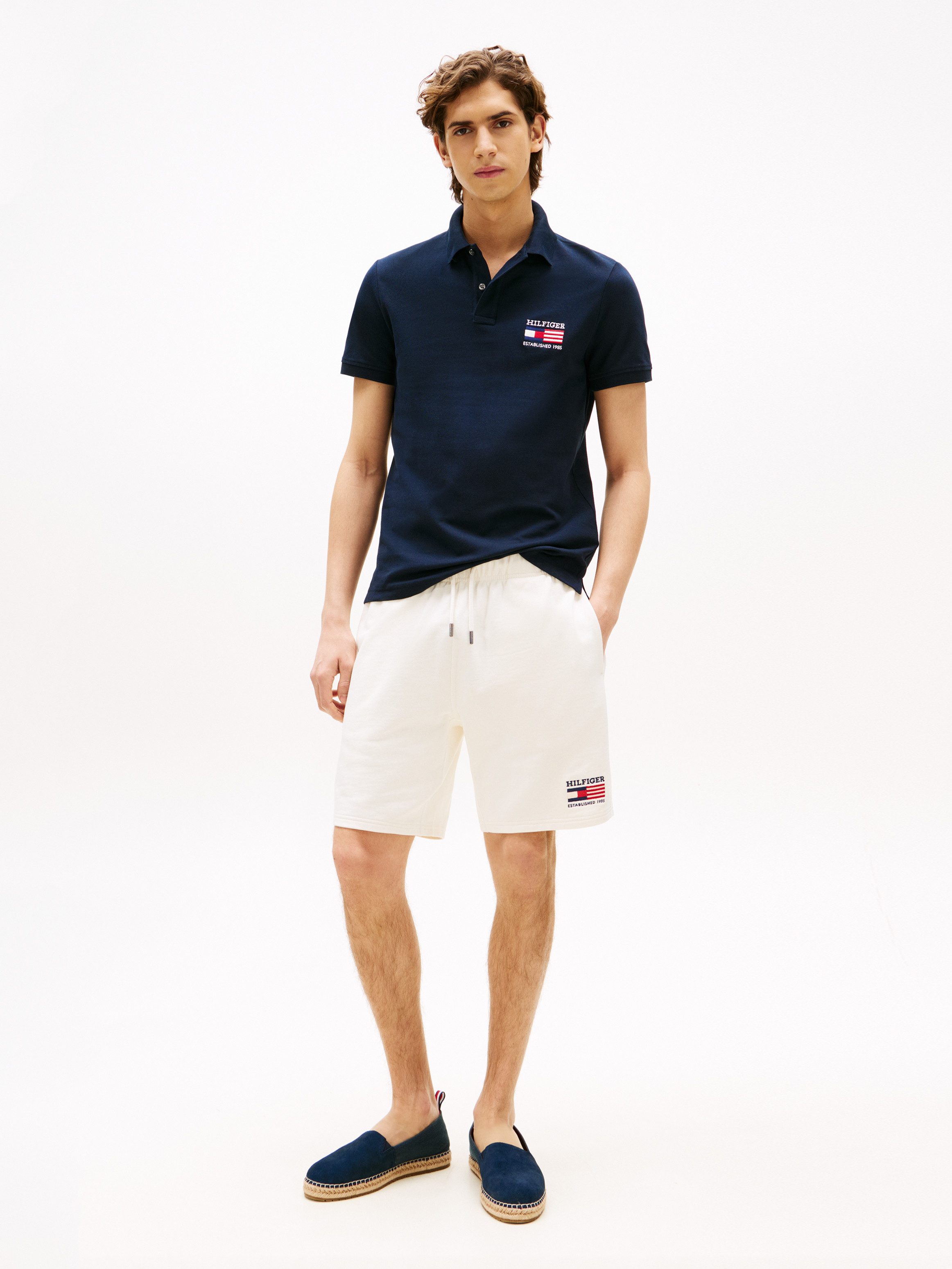 Tommy Hilfiger Poloshirt HILFIGER FLAG REG POLO günstig online kaufen