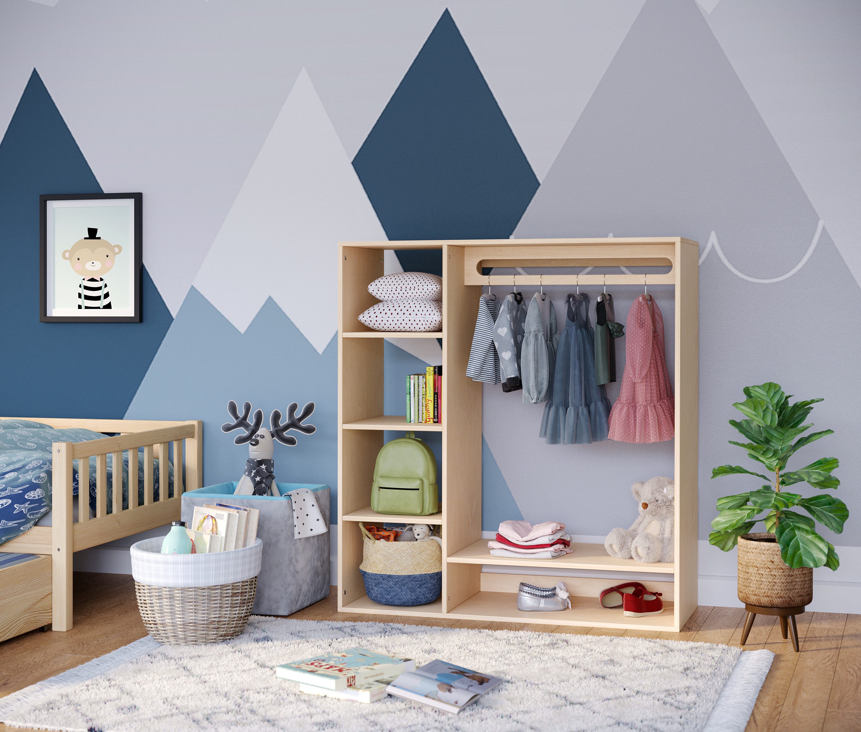 Bellabino Kleiderstange Tea (Garderobe für Kinder, günstig online kaufen