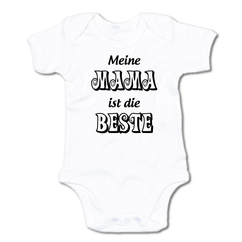 G-graphics Kurzarmbody Meine Mama ist die Beste Baby Body mit Spruch / Motiv / Aufdruck • zum Muttertag