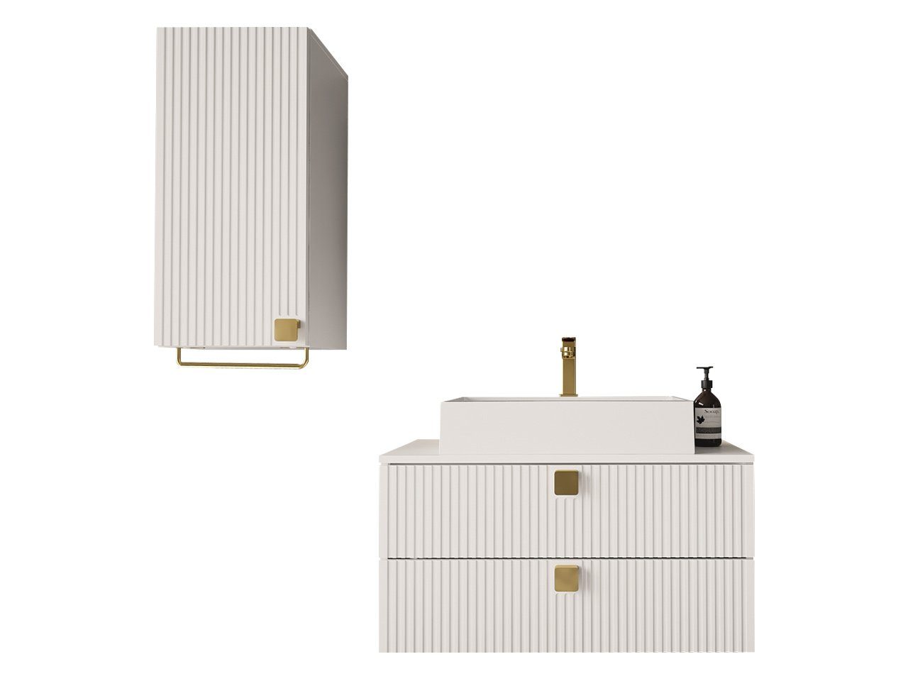 MIRJAN24 Badmöbel-Set Gariano IV, (3er-Set, mit günstig online kaufen