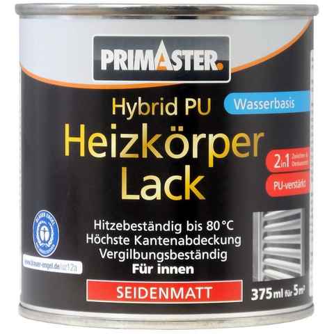 Primaster Heizkörperlack Primaster Hybrid-PU Heizkörperlack 375 ml weiß