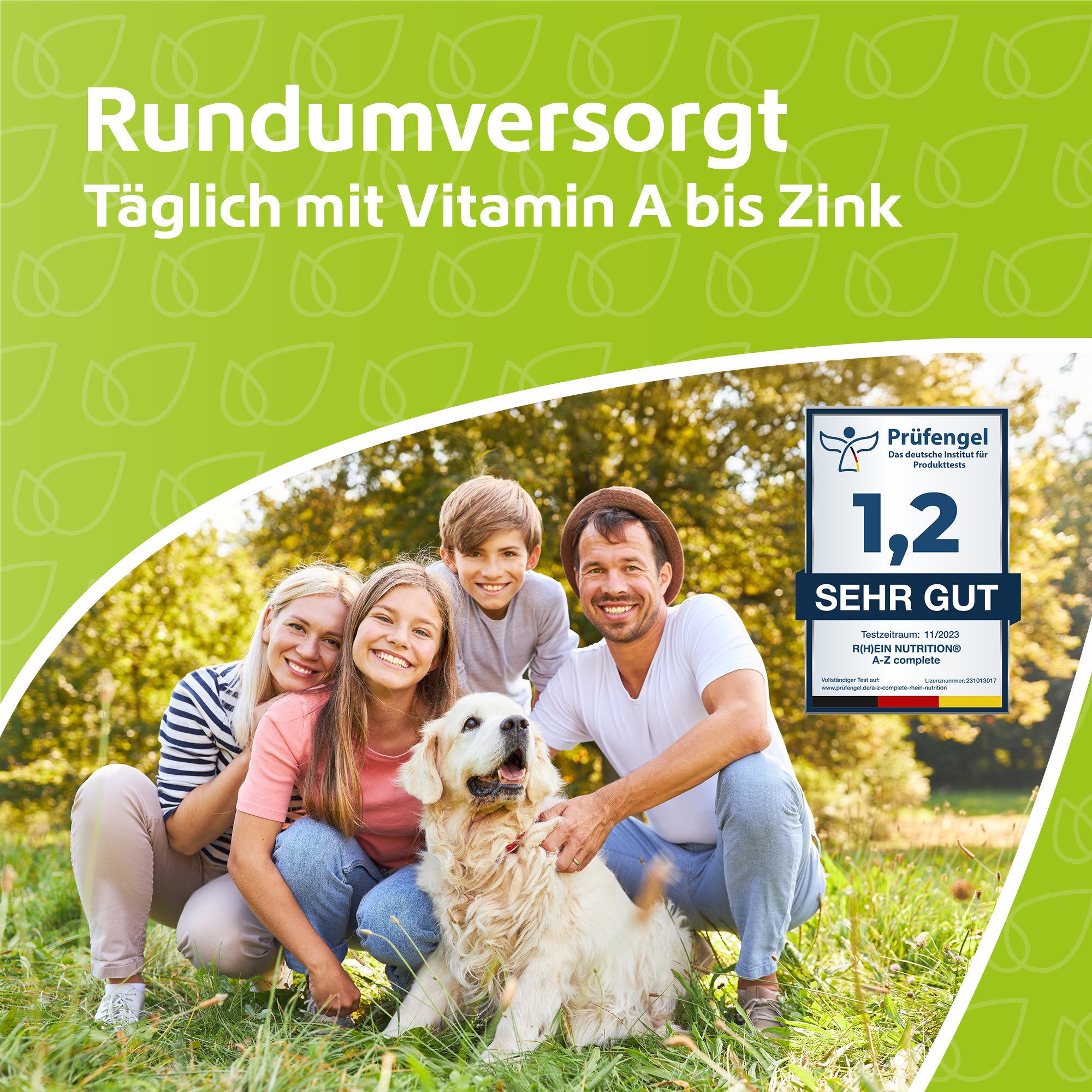 R(h)ein Nutrition A-Z complete Kapseln, 120 St., 84.4 g